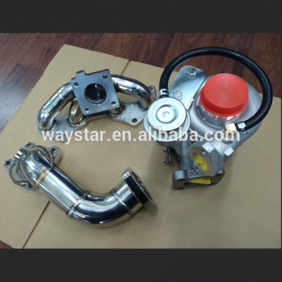 turbo kit ct9 for starlet include ct9 turbo manifold downpipe for toyota starlet 5efte